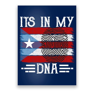 Puerto Rico Dna Poster