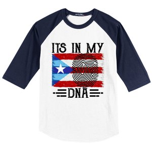 Puerto Rico Dna Baseball Sleeve Shirt