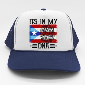 Puerto Rico Dna Trucker Hat