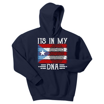 Puerto Rico Dna Kids Hoodie