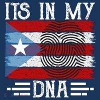Puerto Rico Dna Kids T-Shirt