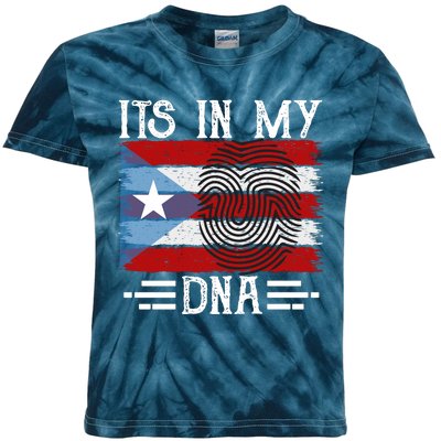 Puerto Rico Dna Kids Tie-Dye T-Shirt