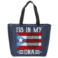 Puerto Rico Dna Zip Tote Bag