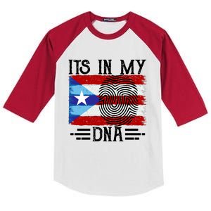 Puerto Rico Dna Kids Colorblock Raglan Jersey