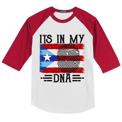 Puerto Rico Dna Kids Colorblock Raglan Jersey