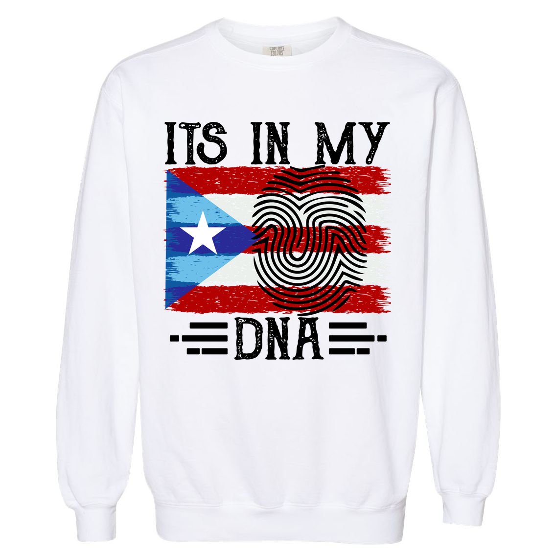Puerto Rico Dna Garment-Dyed Sweatshirt
