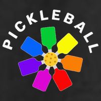 Pickleball Rainbow Design Pickleball Lover Cool Comfort Performance Bucket Hat