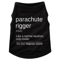Parachute Rigger Definition Design Skydiving Packer Doggie Tank