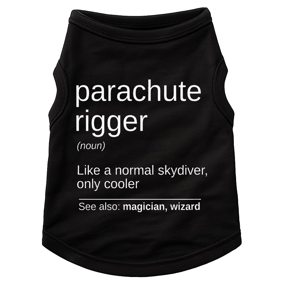 Parachute Rigger Definition Design Skydiving Packer Doggie Tank