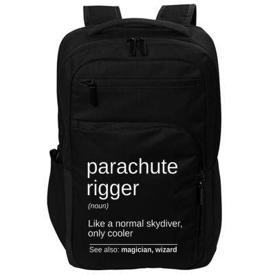 Parachute Rigger Definition Design Skydiving Packer Impact Tech Backpack