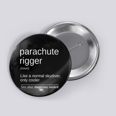 Parachute Rigger Definition Design Skydiving Packer Button