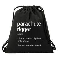 Parachute Rigger Definition Design Skydiving Packer Drawstring Bag