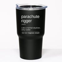 Parachute Rigger Definition Design Skydiving Packer Tumbler