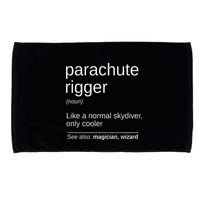 Parachute Rigger Definition Design Skydiving Packer Microfiber Hand Towel