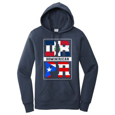 Puerto Rican Dominican Republic Dominirican Flag Pride Cute Gift Women's Pullover Hoodie