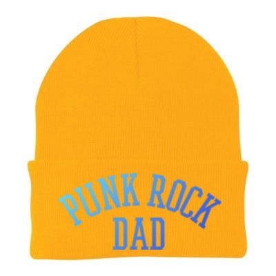 Punk Rock Dad Gift Tattoos Punker Rocker Ska Band Music Funny Gift Knit Cap Winter Beanie