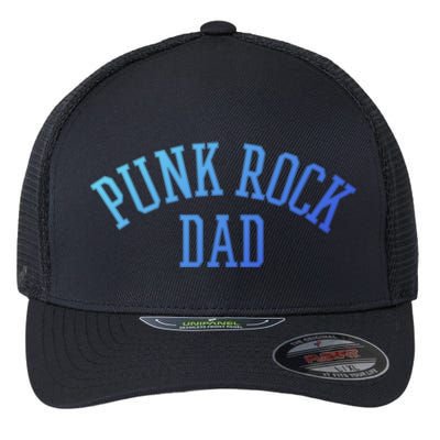 Punk Rock Dad Gift Tattoos Punker Rocker Ska Band Music Funny Gift Flexfit Unipanel Trucker Cap