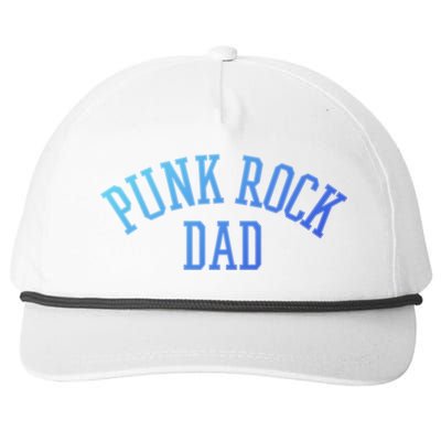 Punk Rock Dad Gift Tattoos Punker Rocker Ska Band Music Funny Gift Snapback Five-Panel Rope Hat