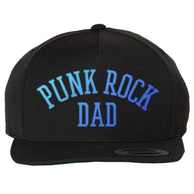 Punk Rock Dad Gift Tattoos Punker Rocker Ska Band Music Funny Gift Wool Snapback Cap