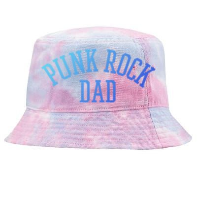 Punk Rock Dad Gift Tattoos Punker Rocker Ska Band Music Funny Gift Tie-Dyed Bucket Hat