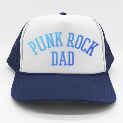 Punk Rock Dad Gift Tattoos Punker Rocker Ska Band Music Funny Gift Trucker Hat