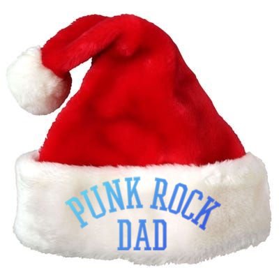 Punk Rock Dad Gift Tattoos Punker Rocker Ska Band Music Funny Gift Premium Christmas Santa Hat