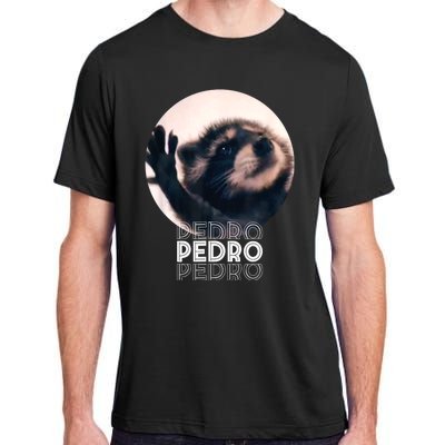 Pedro Racoon Dance Popular Internet Meme Mapache Dance Adult ChromaSoft Performance T-Shirt