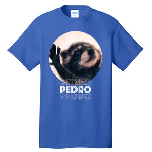 Pedro Racoon Dance Popular Internet Meme Mapache Dance Tall T-Shirt