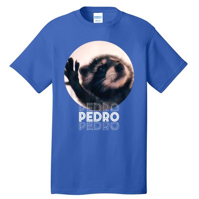 Pedro Racoon Dance Popular Internet Meme Mapache Dance Tall T-Shirt