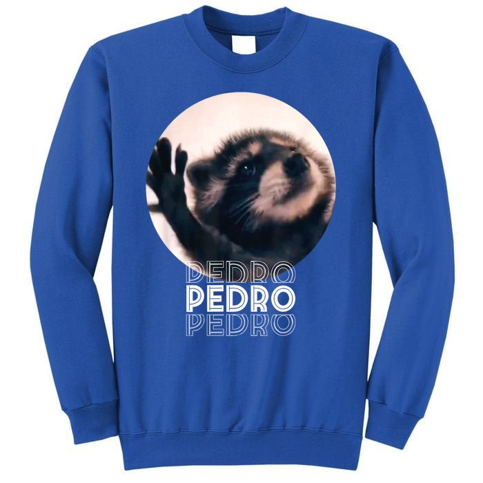 Pedro Racoon Dance Popular Internet Meme Mapache Dance Tall Sweatshirt