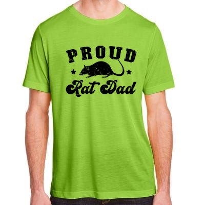 Proud Rat Dad Rat Owner Rat Father Gift Adult ChromaSoft Performance T-Shirt