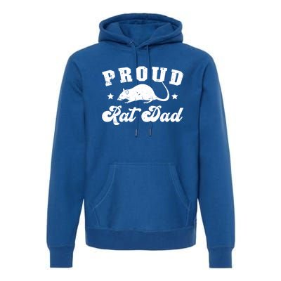 Proud Rat Dad Rat Owner Rat Father Gift Premium Hoodie