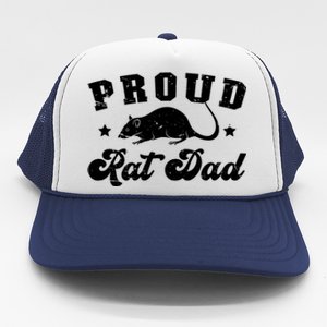 Proud Rat Dad Rat Owner Rat Father Gift Trucker Hat