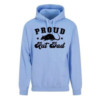 Proud Rat Dad Rat Owner Rat Father Gift Unisex Surf Hoodie