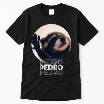 Pedro Racoon Dance Popular Internet Meme Mapache Dance Tall T-Shirt