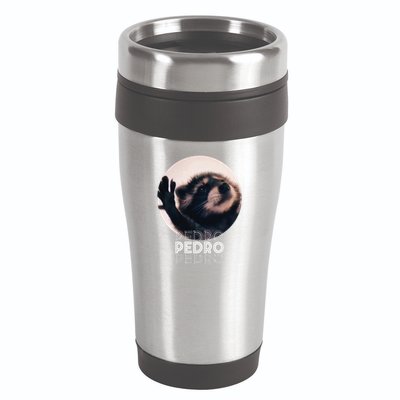 Pedro Racoon Dance Popular Internet Meme Mapache Dance 16oz Travel Tumbler