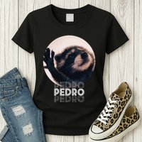 Pedro Racoon Dance Popular Internet Meme Mapache Dance Womens T-Shirt