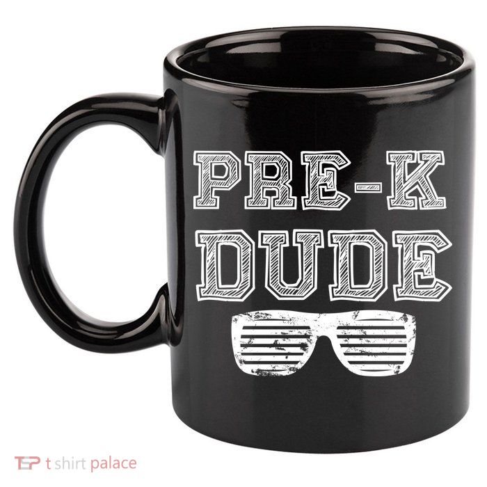 Pre-K Dude 11oz C Handle Ceramic Mug