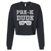 Pre-K Dude Cropped Pullover Crew