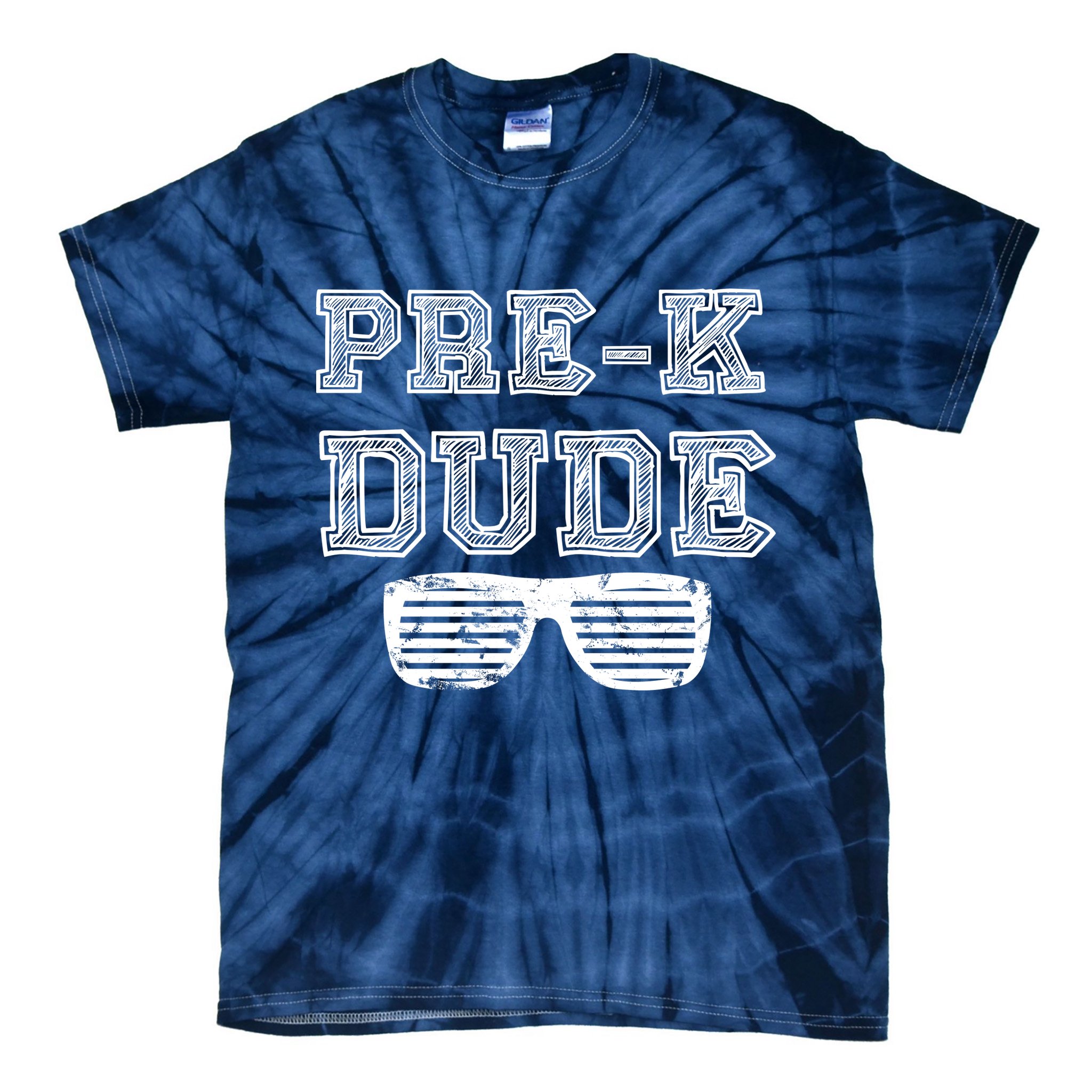 Pre-K Dude Tie-Dye T-Shirt