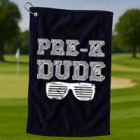 Pre-K Dude Golf Towel