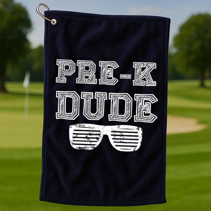 Pre-K Dude Golf Towel