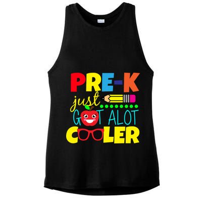 Pre-K Just Got A Lot Cooler Ladies PosiCharge Tri-Blend Wicking Tank