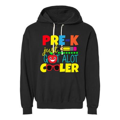 Pre-K Just Got A Lot Cooler Garment-Dyed Fleece Hoodie