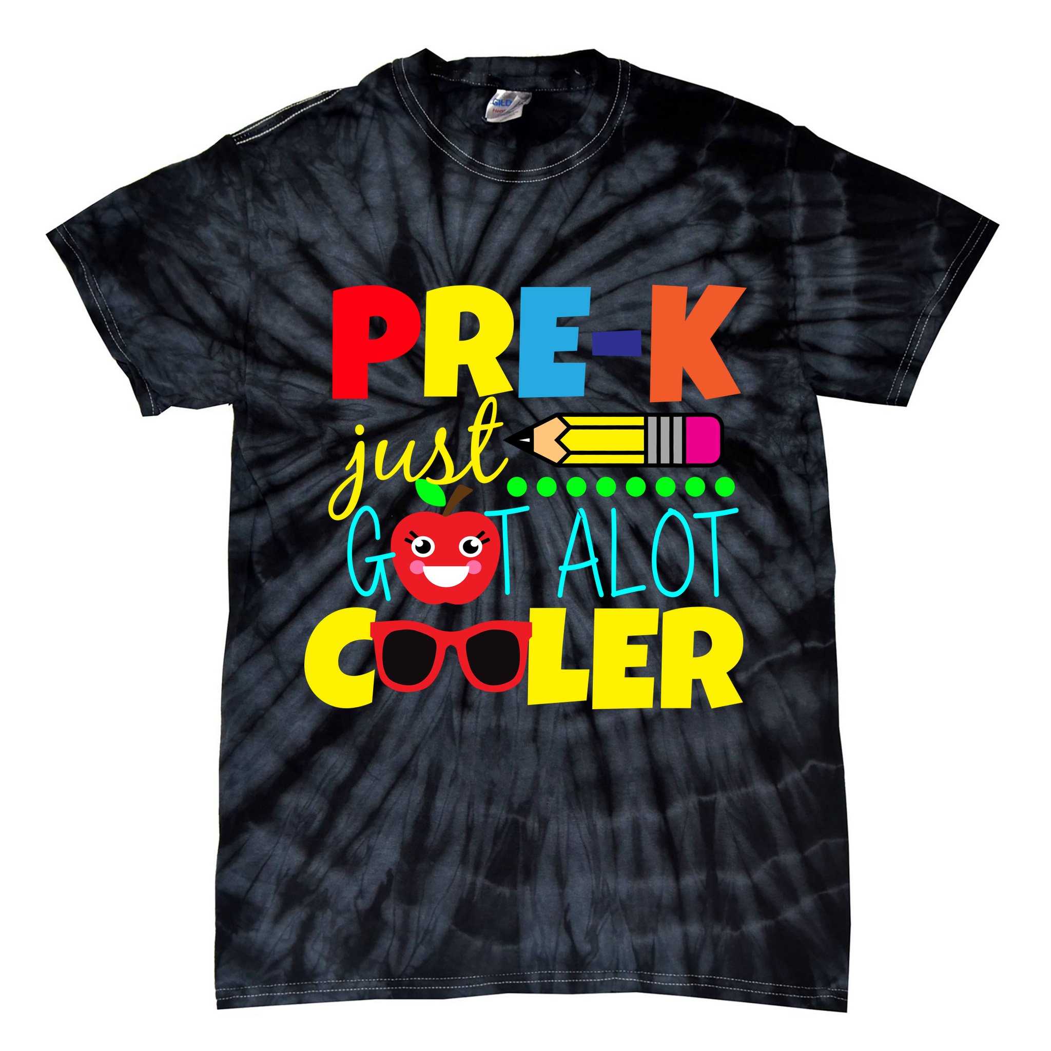 Pre-K Just Got A Lot Cooler Tie-Dye T-Shirt