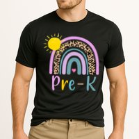 Pre-K Rainbow Teacher Student Back To School Cooling Performance Crew T-Shirt