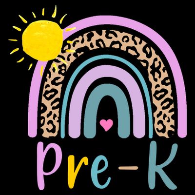 Pre-K Rainbow Teacher Student Back To School T-Shirt
