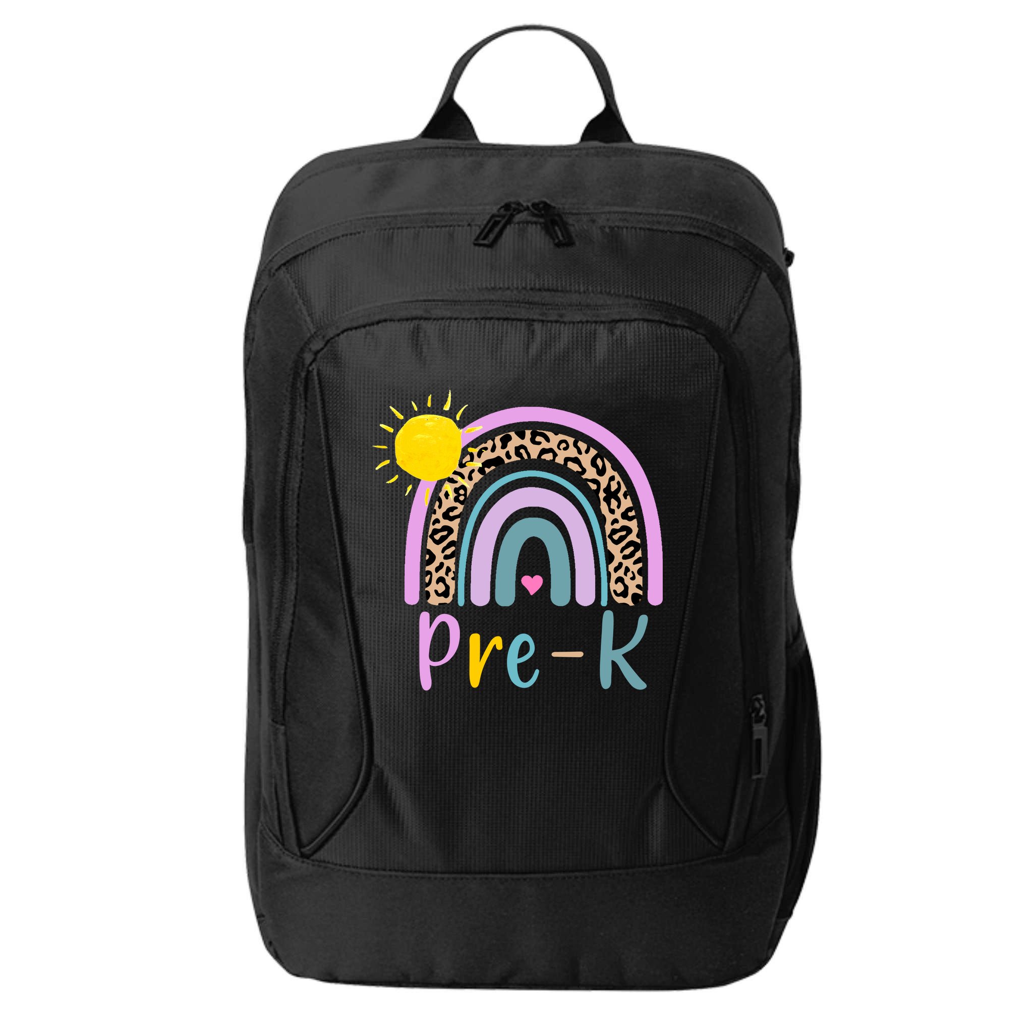 Pre-K Rainbow Teacher Student Back To School City Backpack