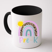 Pre-K Rainbow Teacher Student Back To School Mug