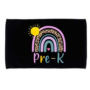 Pre-K Rainbow Teacher Student Back To School Microfiber Hand Towel